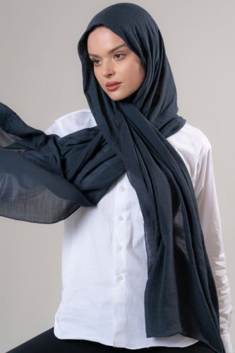 طرحة لينن - كحلي