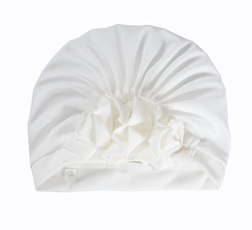 توربان قطني قابل للتعديل-أبيض