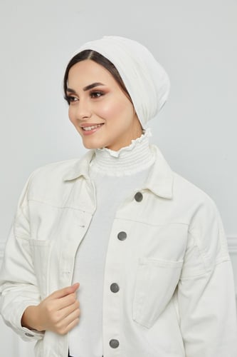 تغطية الصدر- أوف وايت