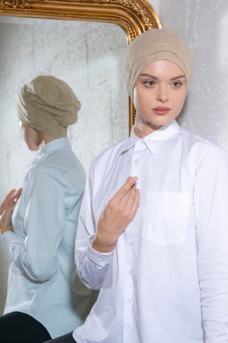 توربان قطعتين لزق - بيج