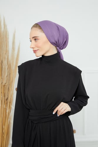 توربان قطني ربط من الخلف - بنفسجي