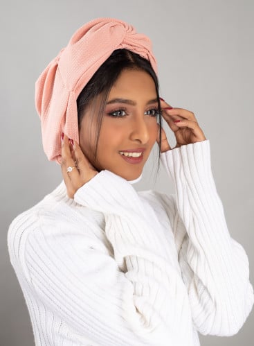 توربان قطني قابل للتعديل-وردي