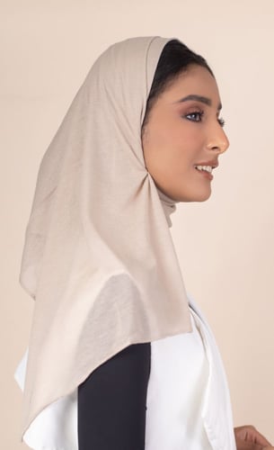 حجاب شاش تركي ميني | بيج غامق