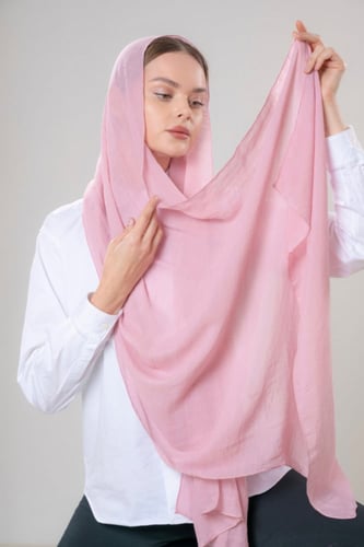 طرحة لينن - وردي