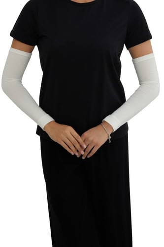 أكمام منفصله- أبيض