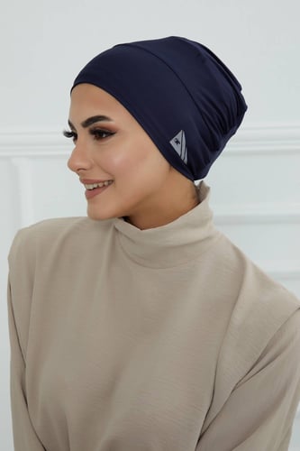 حجاب سباحة - كحلي