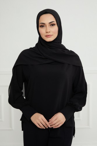 طرحة اندنوسي - اسود