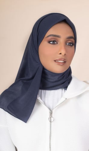 حجاب شاش تركي ميني | كحلي فاتح