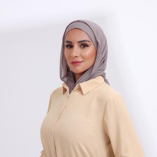 طقم طرحة مفتوحة مثلث مع قبعة