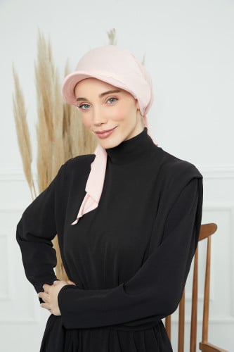 توربان كاب ربط من الخلف - وردي