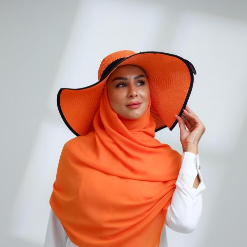 طقم قبعة كاملة مع طرحة صيفية