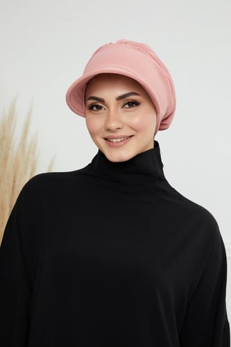 توربان قبعة - وردي