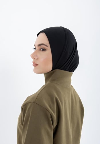 حجاب رياضي - اسود