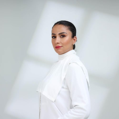 تغطية الرقبة بمقاسات