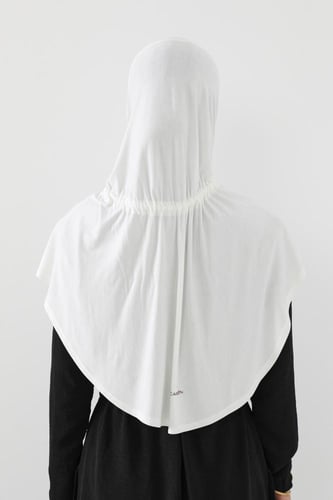 حجاب رياضي - ابيض