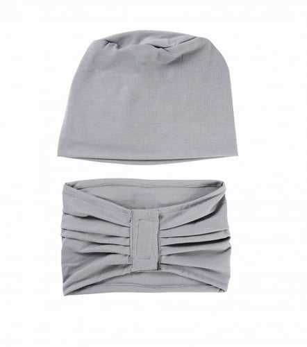 توربان قطعتين لزق - رمادي