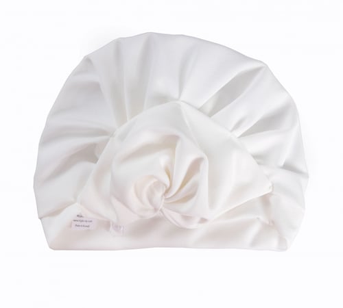 توربان قطني قابل للتعديل-أبيض