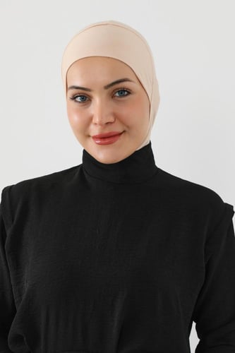 قبعة تغطي الرقبة والرأس - بيج