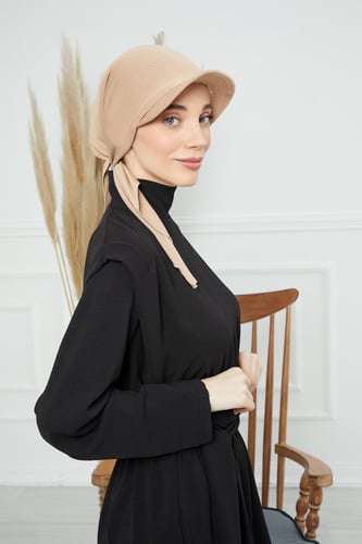 توربان كاب ربط من الخلف - بني فاتح