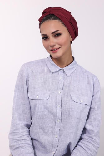 توربان قطني قابل للتعديل- عنابي