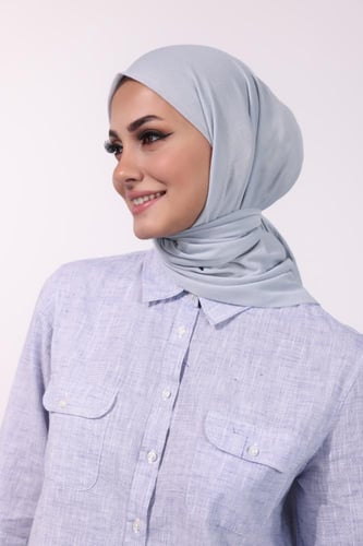 حجاب شاش تركي ربط من الخلف - اخضر فاتح