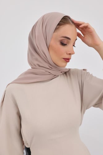 طرحة شيفون مبطنه للعباية-كافيه