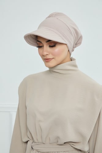 توربان قبعة - بيج