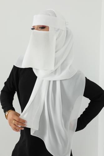 طقم طرحة ونقاب