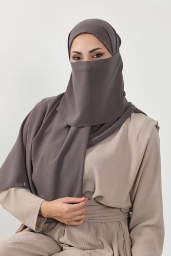 طقم طرحة ولثام 11