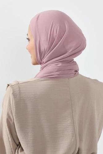 طرحة شيفون مع قبعة مشبوكة