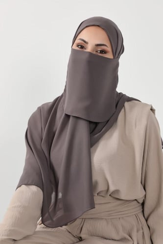 طقم طرحة ولثام 11