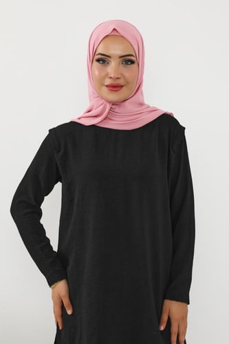 حجاب شيفون بمغناطيس وقبعة جانبي