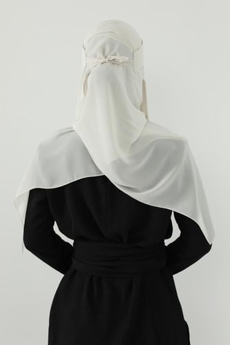 طقم طرحة ونقاب