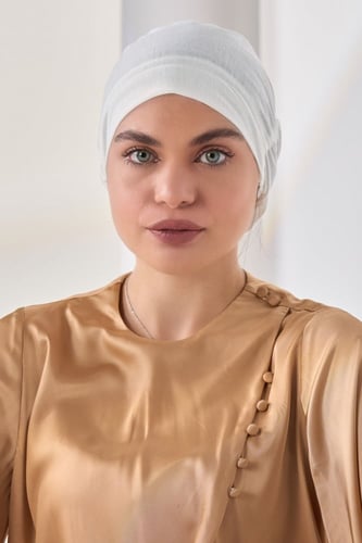 قبعه زم من الخلف - اوف وايت