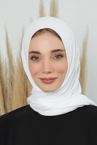 قطن دبل سترتش - اوف وايت