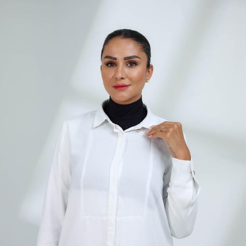 تغطية الرقبة بمقاسات