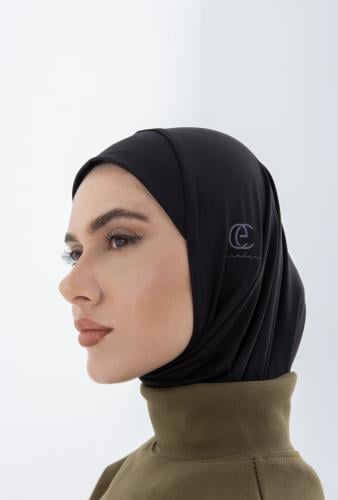 حجاب رياضي - أسود