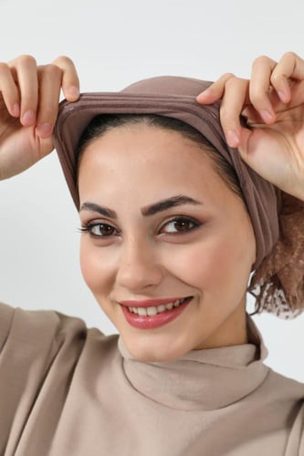 قبعه بف تحت الحجاب مع سيلكون مانع للإنزلاق