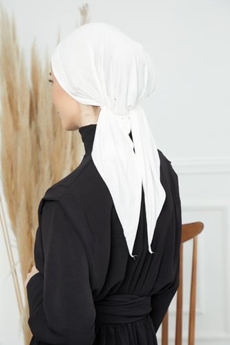 توربان قطني ربط من الخلف - اوف وايت