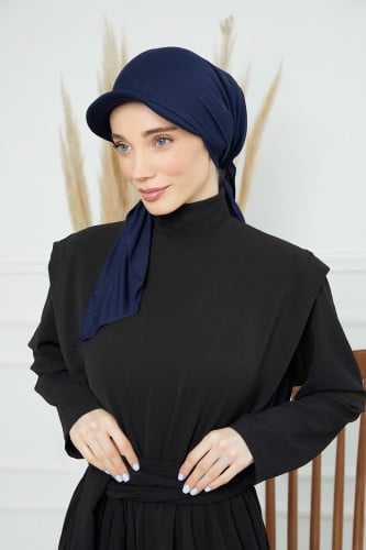 توربان كاب ربط من الخلف - كحلي