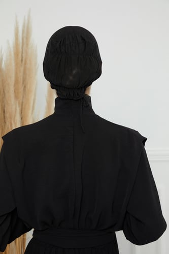 قبعة تحت الحجاب خفيفة شفافة