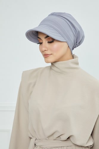 توربان قبعة - رمادي