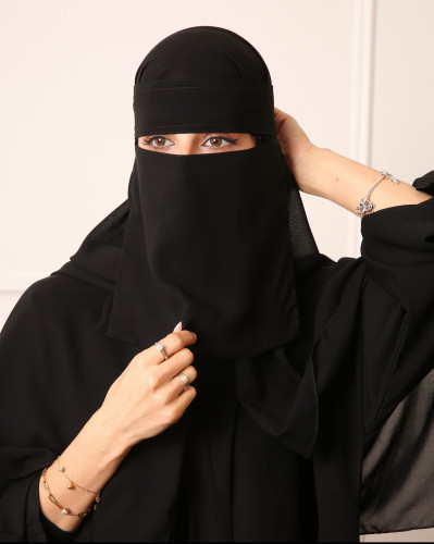 نقاب صغير- اللون أسود