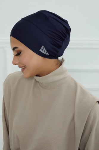 حجاب سباحة - كحلي