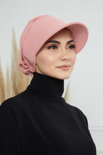 توربان قبعة - وردي