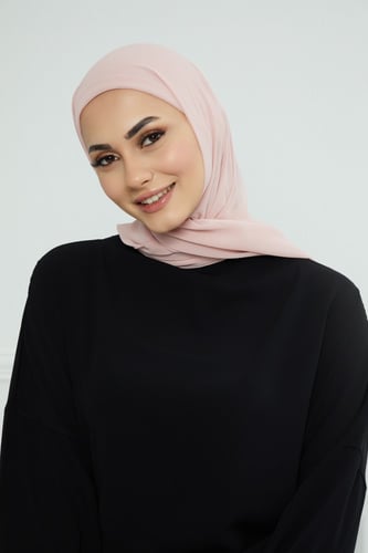 شيفون مع قبعة مشبوكة