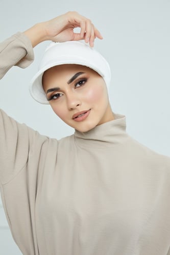 توربان قبعة - اوف وايت