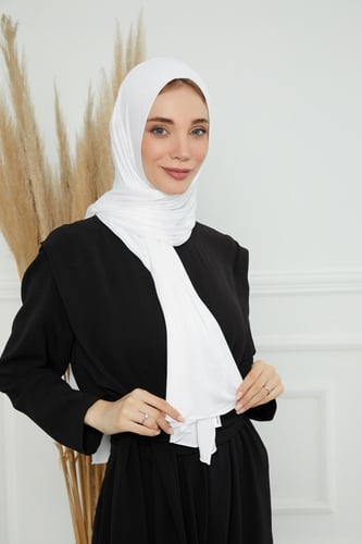 قطن دبل سترتش - اوف وايت