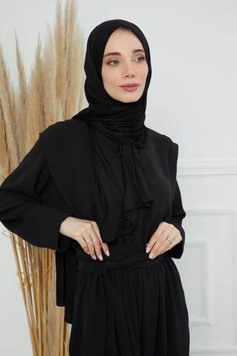 قطن دبل سترتش اسود