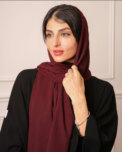 طرحة ليزر - برغندي